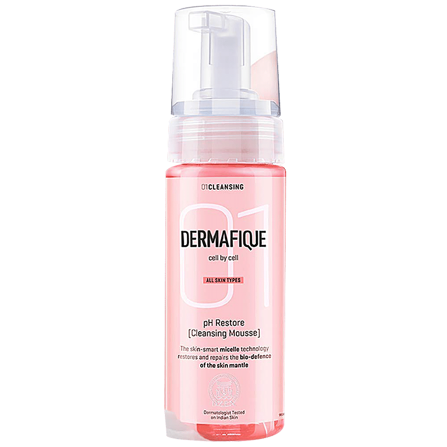 Dermafique pH Balance Cleansing Mousse - Removes Impurities