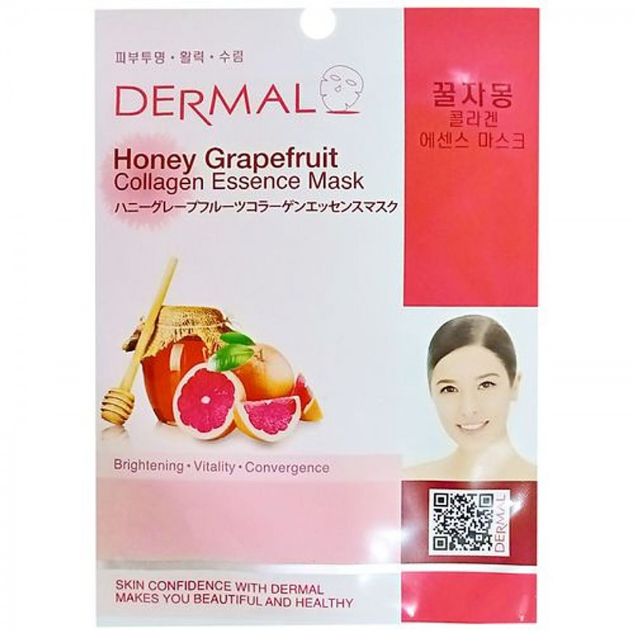 Dermal Honey Grapefruit Collagen Essence Mask