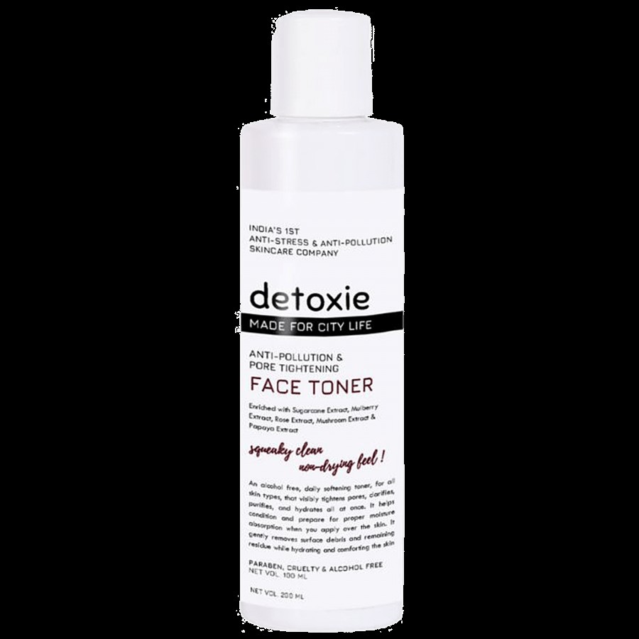 Detoxie Anti-Pollution & Pore Tightening Face Toner - Clarifies