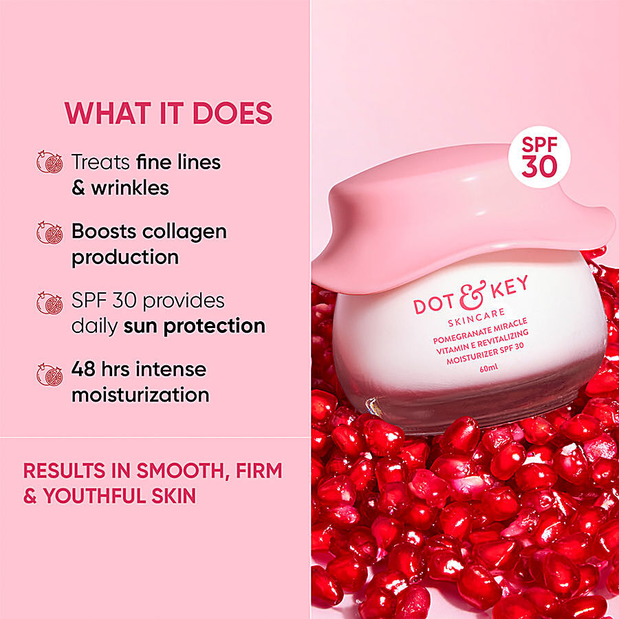 Dot & Key Pomegranate Miracle Vitamin E Revitalizing Moisturizer - SPF 30