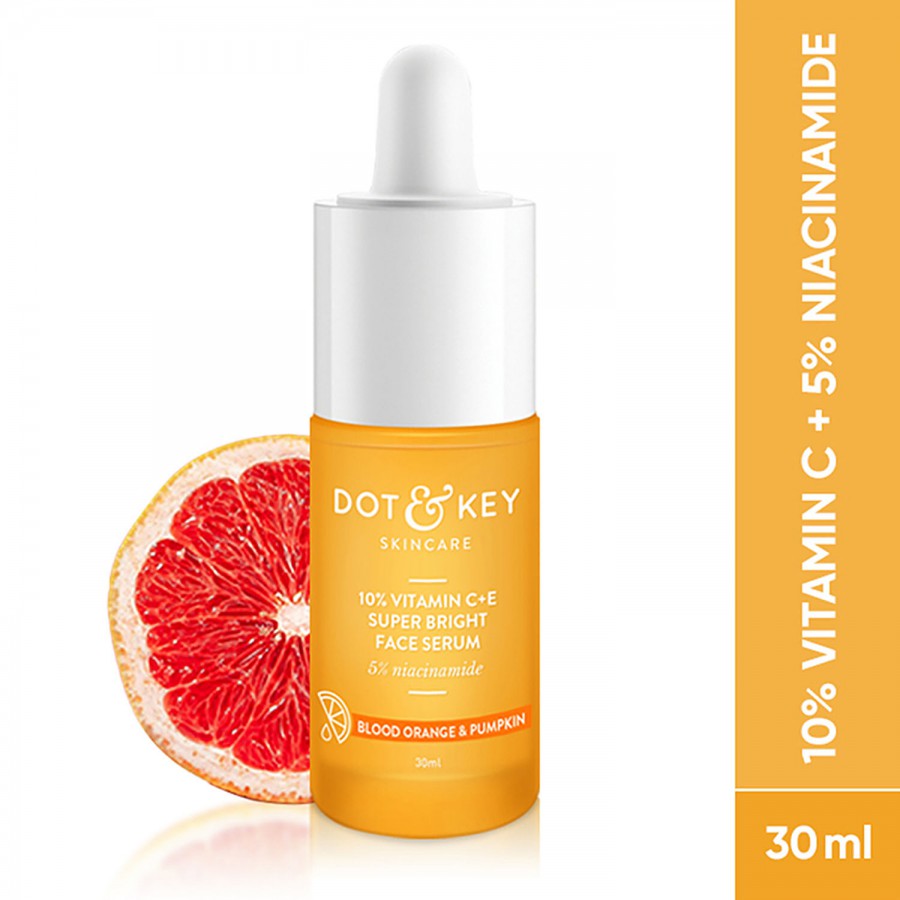 Dot & Key 10% Vitamin C + E Super Bright Face Serum - Blood Orange & Pumpkin