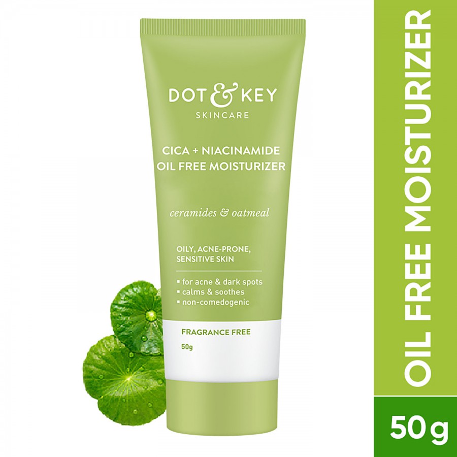 Dot & Key CICA & Niacinamide Spot Reduction Oil-Free Moisturiser - For Oily & Acne-Prone Skin