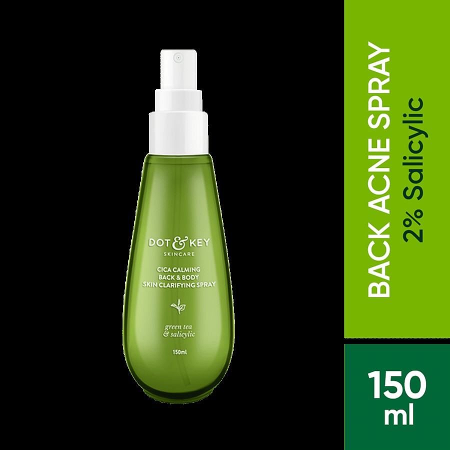 Dot & Key Cica Calming Back & Body Skin Clarifying Spray - Green Tea