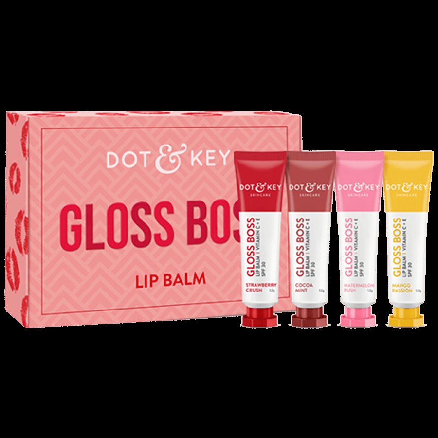 Dot & Key Gloss Boss Lip Balm With Vitamin C & E - SPF 30