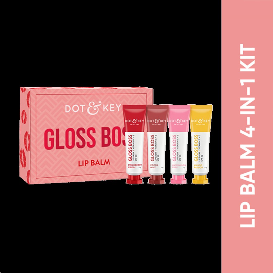 Dot & Key Gloss Boss Lip Balm With Vitamin C & E - SPF 30