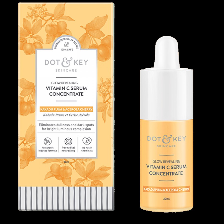 Dot & Key Glow Revealing Vitamin C Serum Concentrate - Kakadu Plum & Acerola Cherry