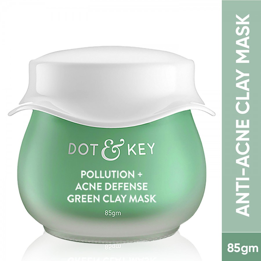 Dot & Key Pollution + Acne Defense Green Clay Mask - For Clear