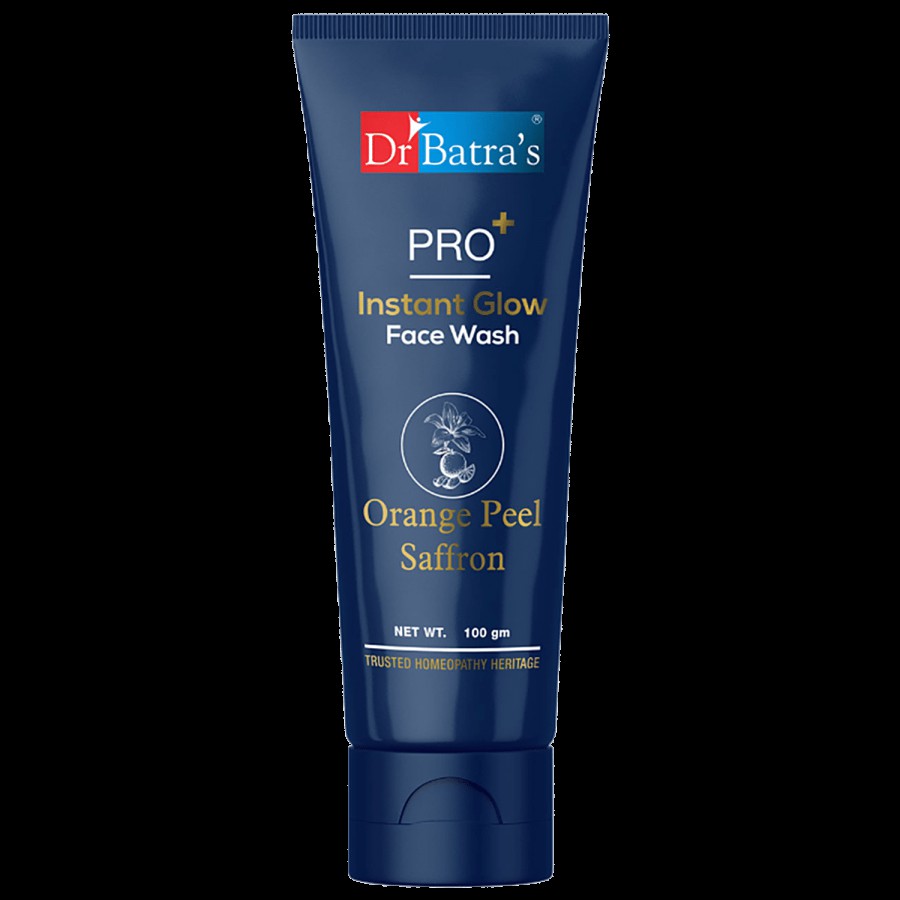 Dr Batra's  Pro+ Instant Glow Face Wash With Orange Peel