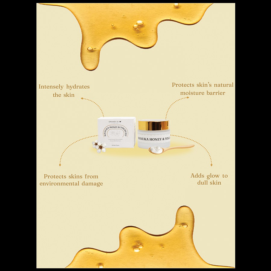 Dromen & Co Manuka Honey & Yoghurt Serum Moisturiser - Hydrating