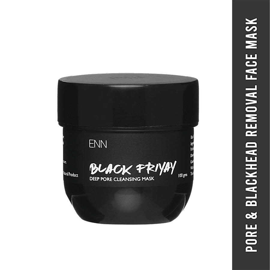 ENN Black Friyay - Deep Pore Cleansing Face Mask