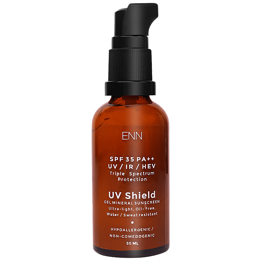 ENN UV Shield- Gel Mineral Sunscreen - Oil-free