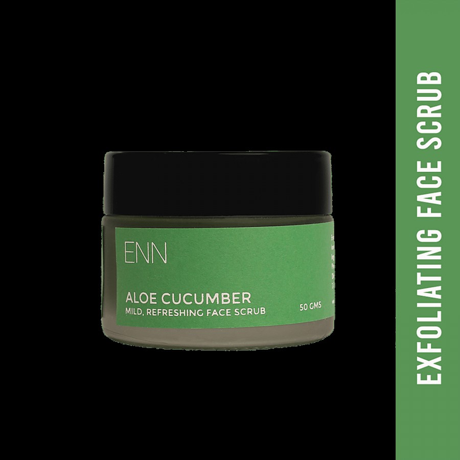 ENN Aloe Cucumber Face Scrub - Mild