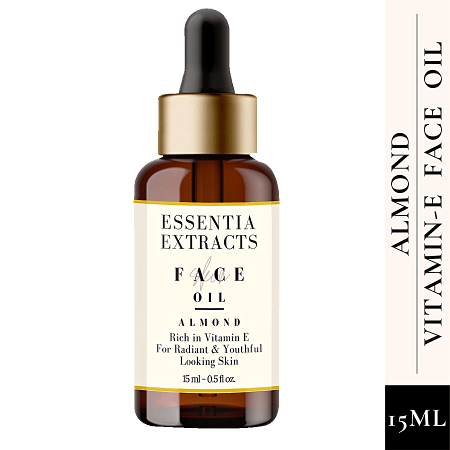 ESSENTIA EXTRACTS Almond Skin Brightening Facial Oil - Fades Dark Circles