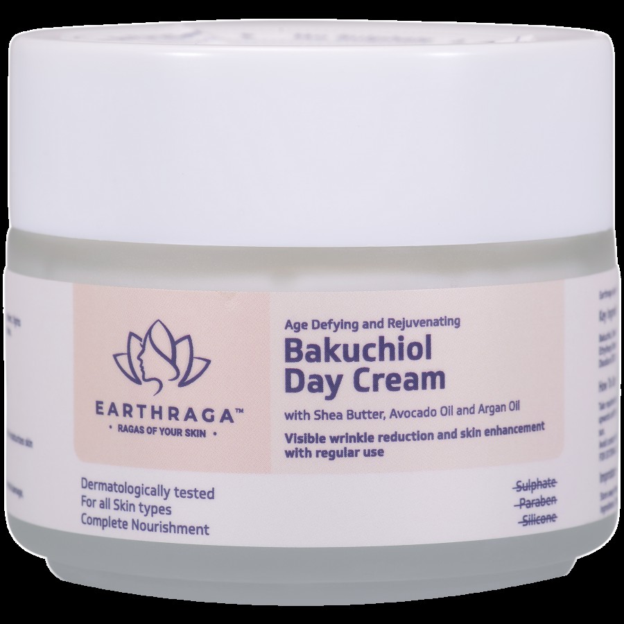 Earthraga Age Defying & Rejuvenating Bakuchiol Day Cream