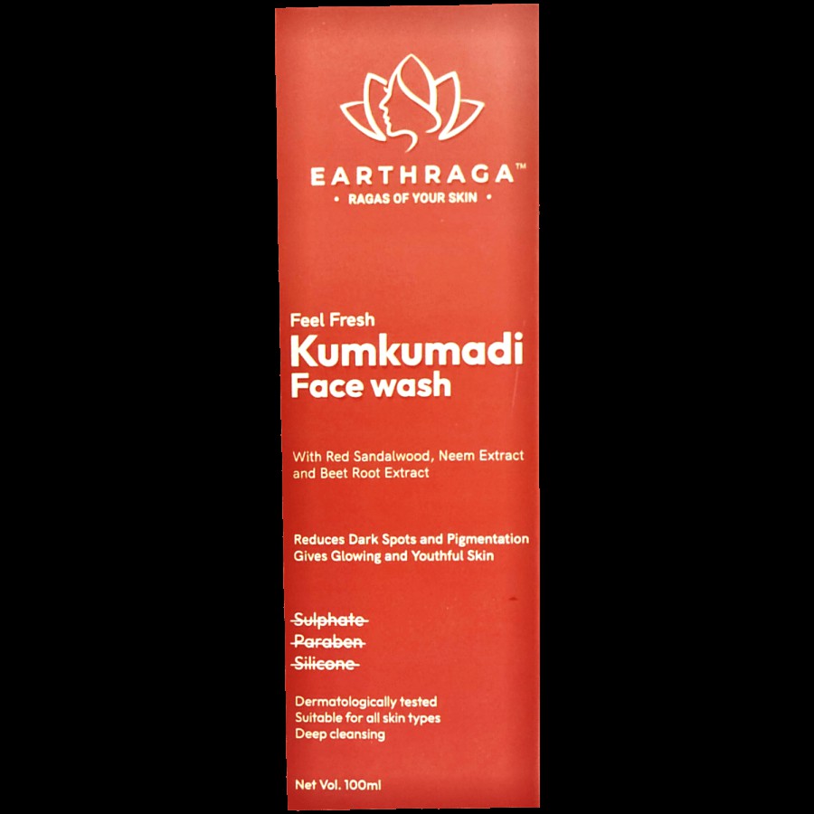 Earthraga Feel Fresh Kumkumadi Face Wash