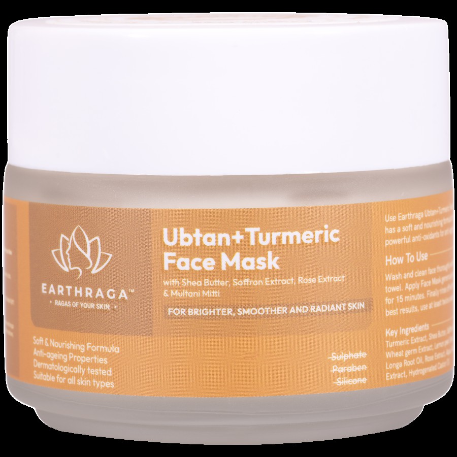 Earthraga Ubtan & Turmeric Face Mask