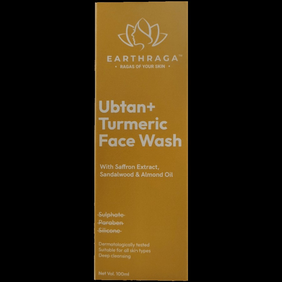 Earthraga Ubtan & Turmeric Face Wash