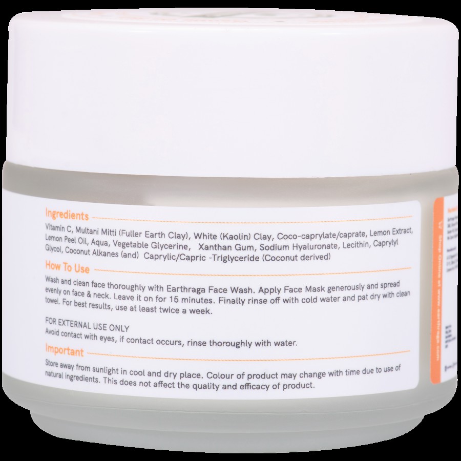 Earthraga Vitamin C Face Mask