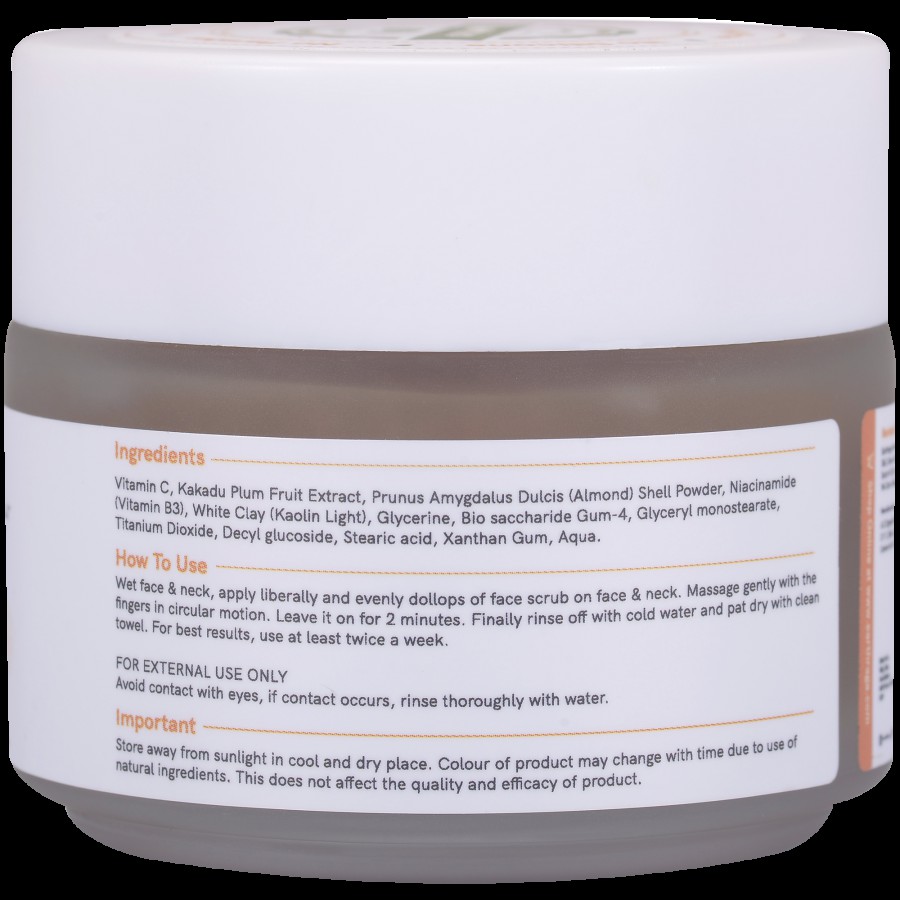 Earthraga Vitamin C Face Scrub