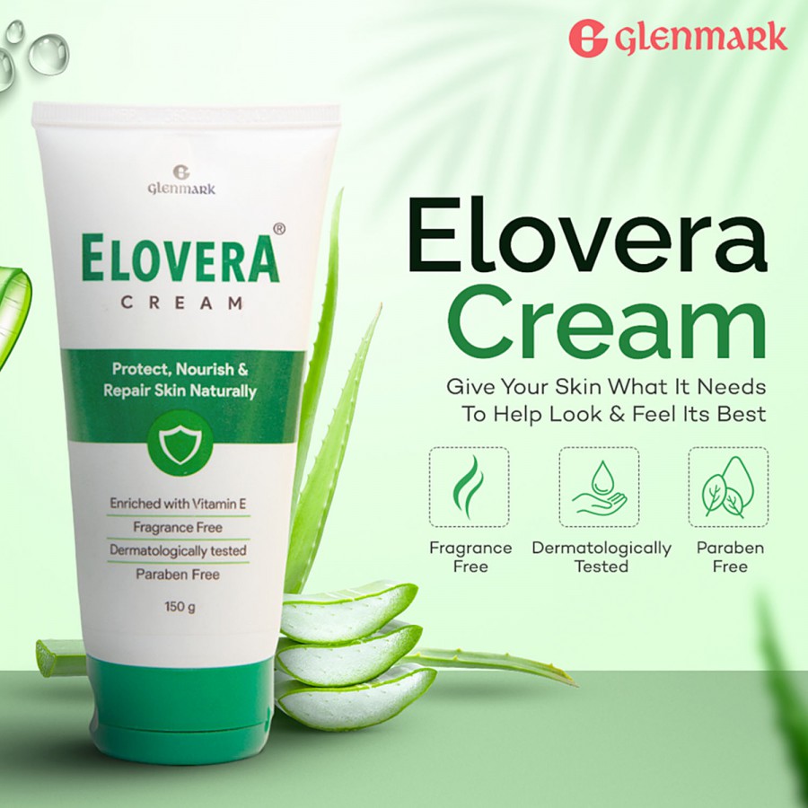 Elovera Moisturising Cream - With Vitamin E