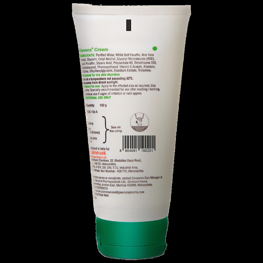 Elovera Moisturising Cream - With Vitamin E