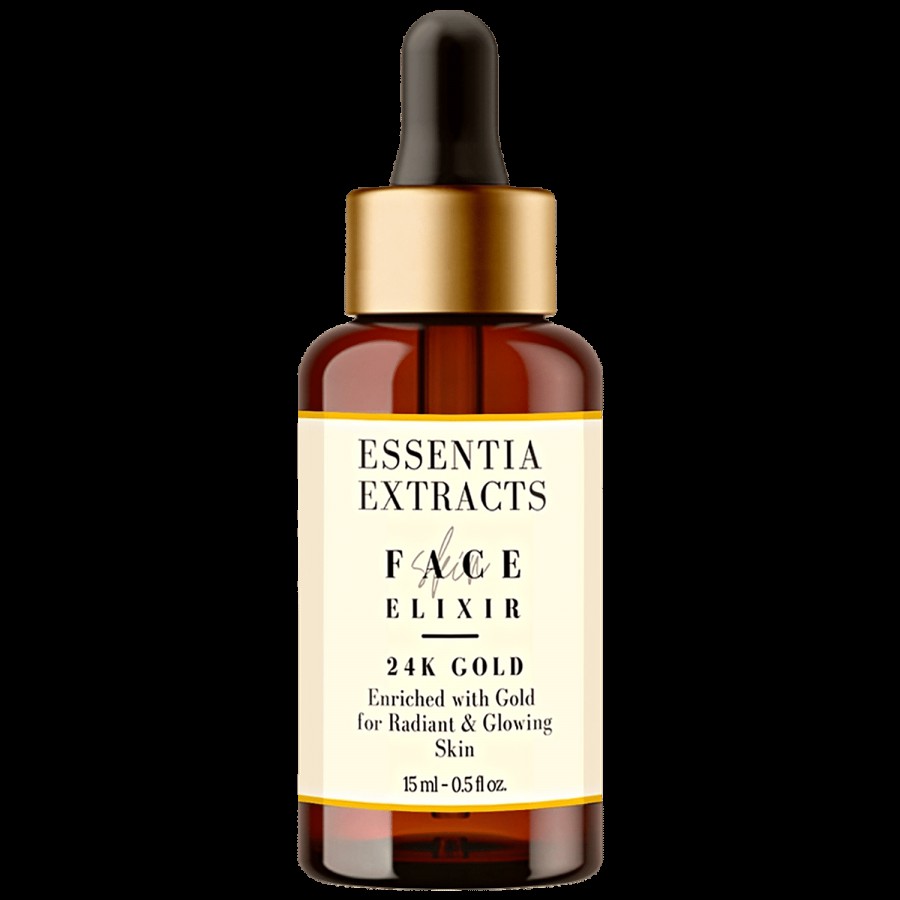 Essentia Extracts 24K Gold Face Serum - Boosts Collagen