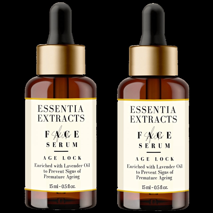 Essentia Extracts Age-Lock Face Serum - Prevents Premature Ageing