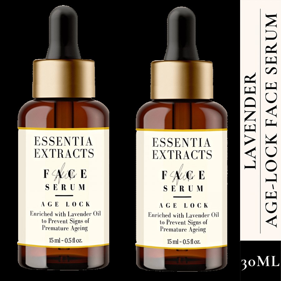 Essentia Extracts Age-Lock Face Serum - Prevents Premature Ageing