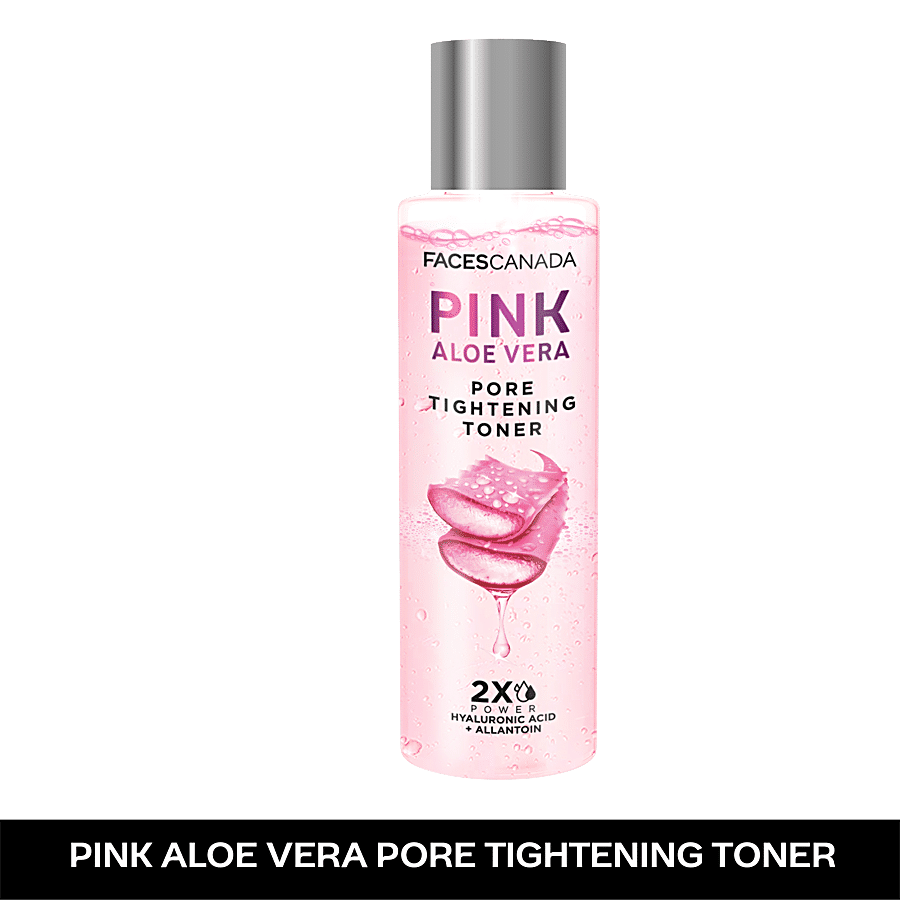 FACES CANADA Pink Aloe Vera Pore Tightening Toner - Hydrating