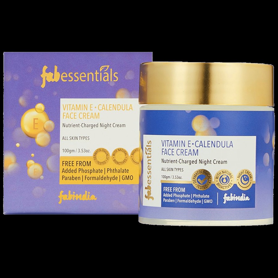 Fabessentials Vitamin E Calendula Face Cream