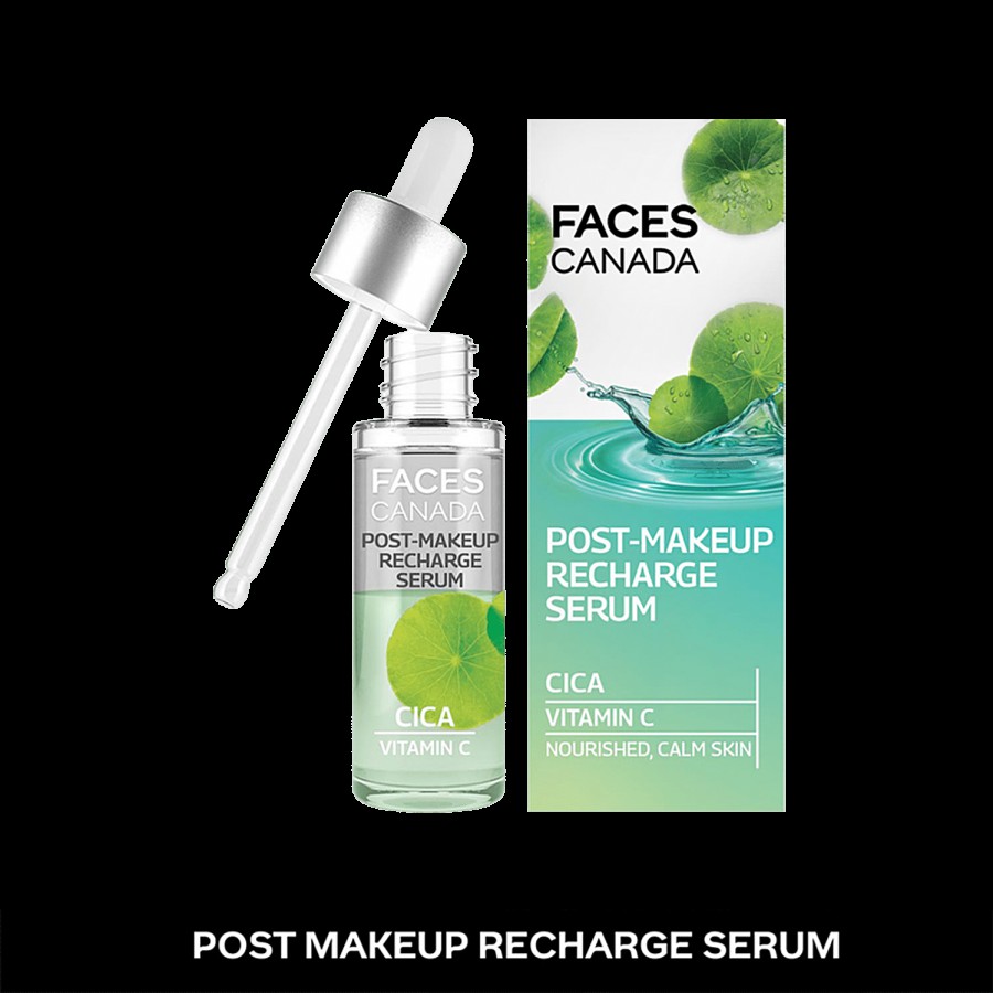 Faces Canada Post-Makeup Recharge Serum - CICA & Vitamin C