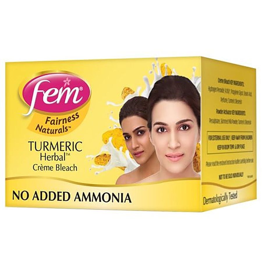 Fem Fairness Naturals Crème Bleach - Turmeric Herbal