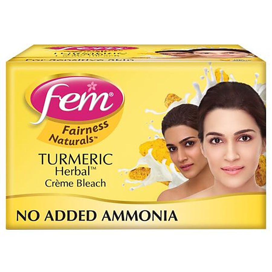 Fem Fairness Naturals Crème Bleach - Turmeric Herbal