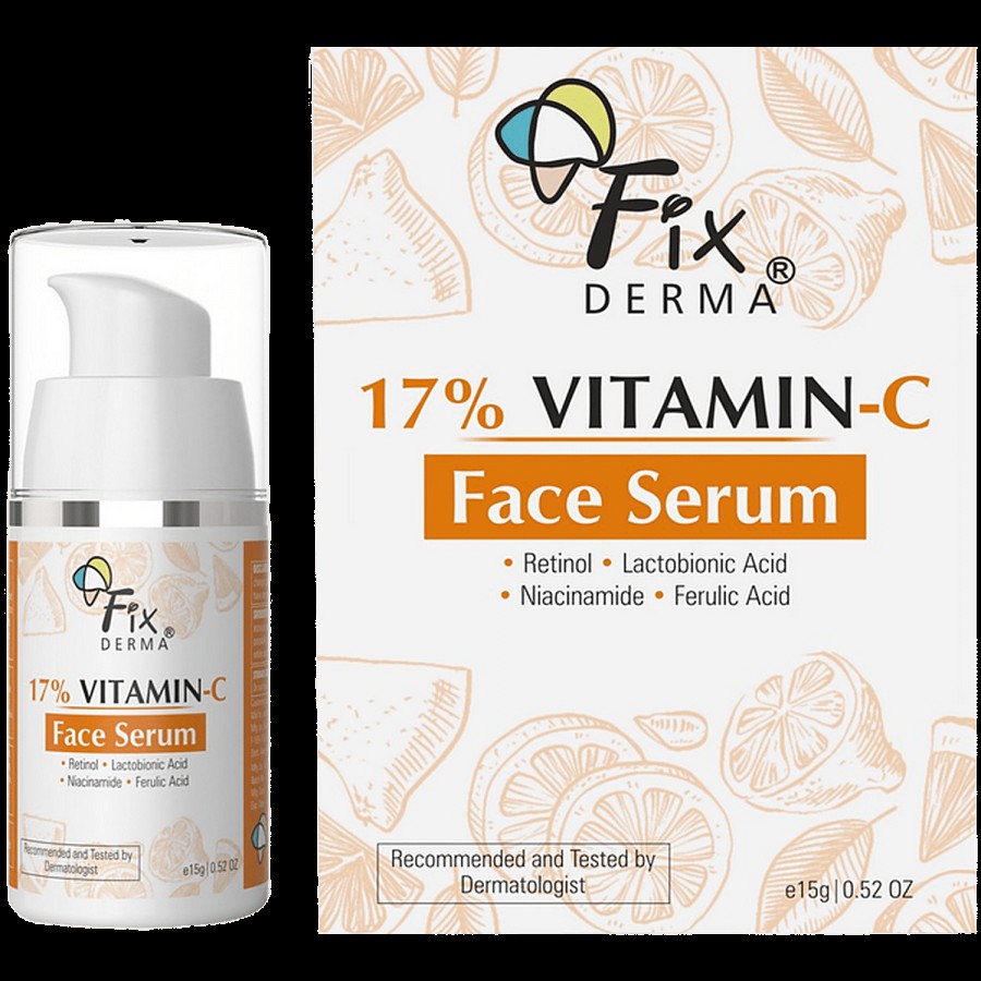 Fixderma 17% Vitamin-C Face Serum