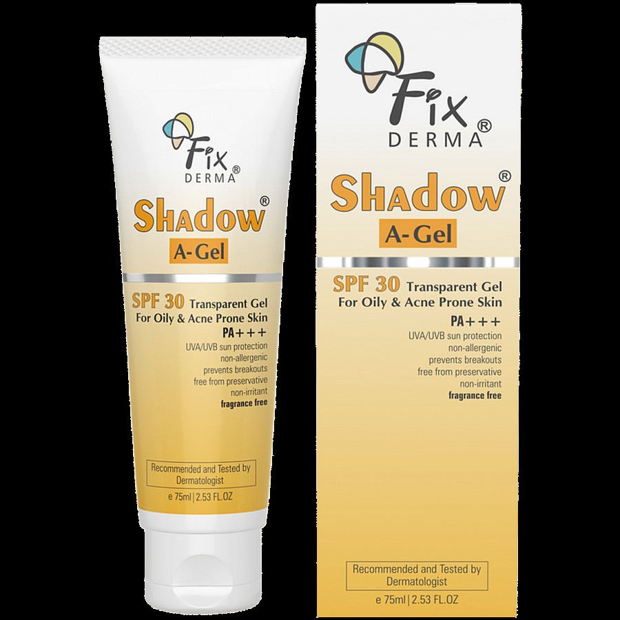 Fixderma Shadow A-Gel SPF 30 - PA+++