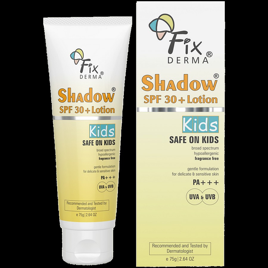 Fixderma Shadow SPF 30+ Lotion For Kids - PA+++