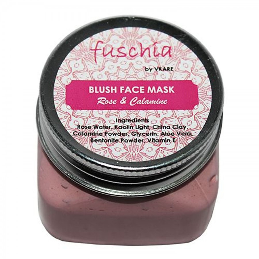 Fuschia Blush Face Mask - Rose & Calamine