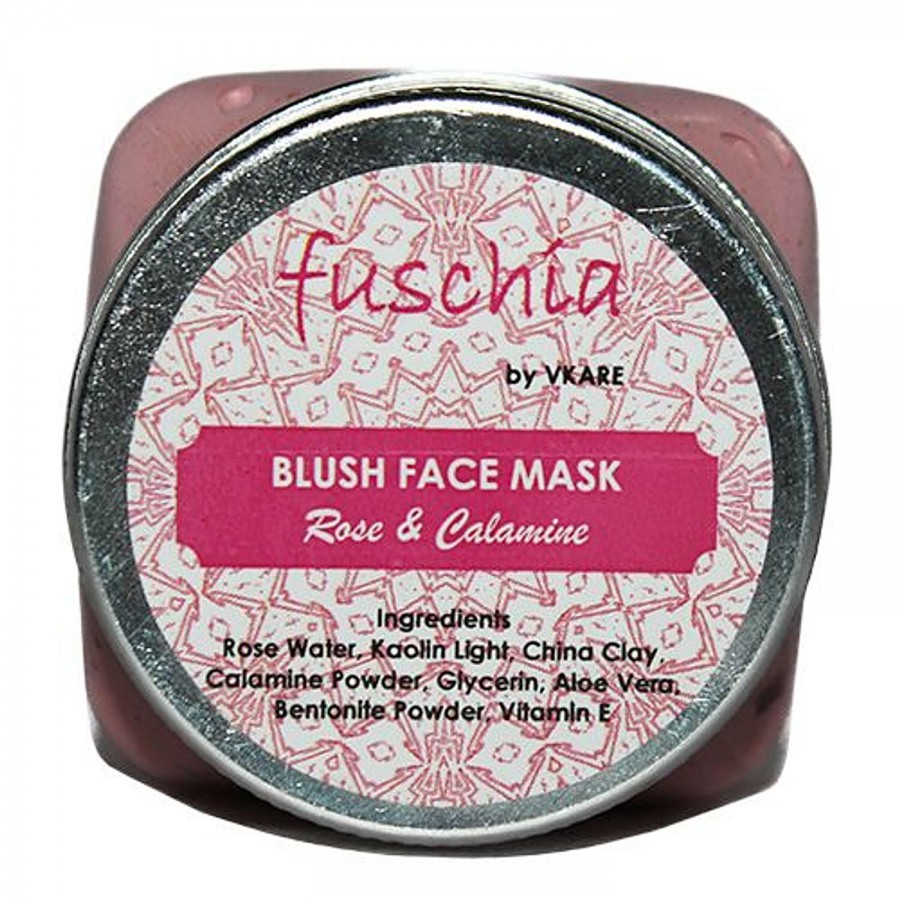 Fuschia Blush Face Mask - Rose & Calamine