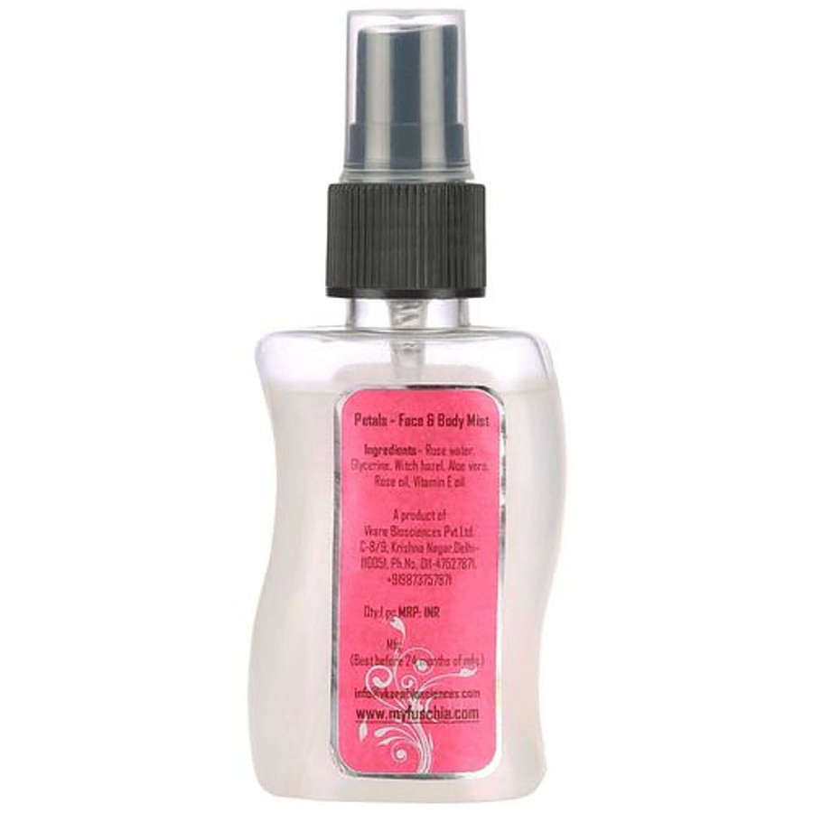 Fuschia Face & Body Mist - Rose Petals