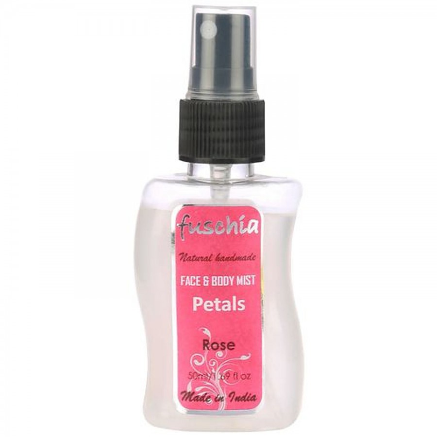 Fuschia Face & Body Mist - Rose Petals