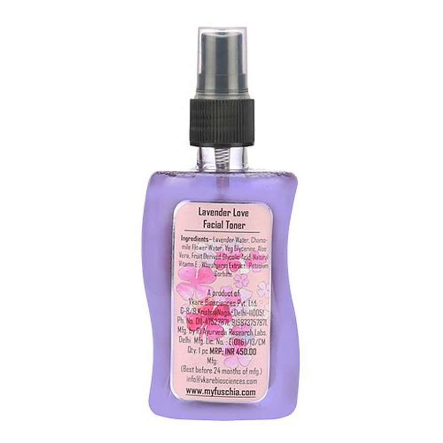 Fuschia Hydrating Facial Toner - Lavender Love