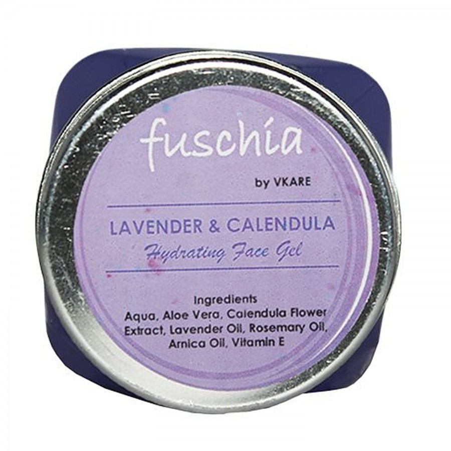 Fuschia Lavender & Calendula Hydrating Face Gel