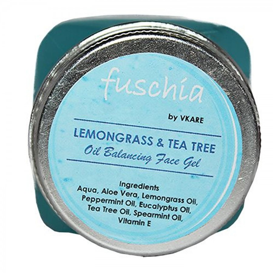 Fuschia Lemongrass & Tea Tree Oil Balancing Face Gel