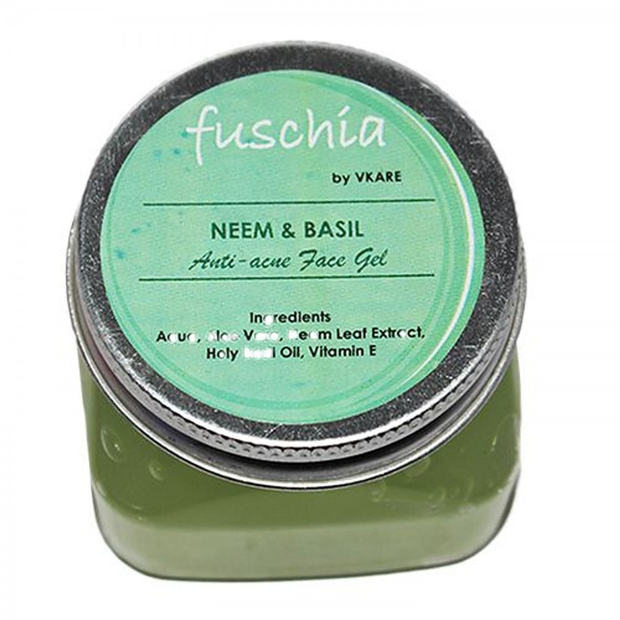 Fuschia Neem & Basil Anti Acne Face Gel