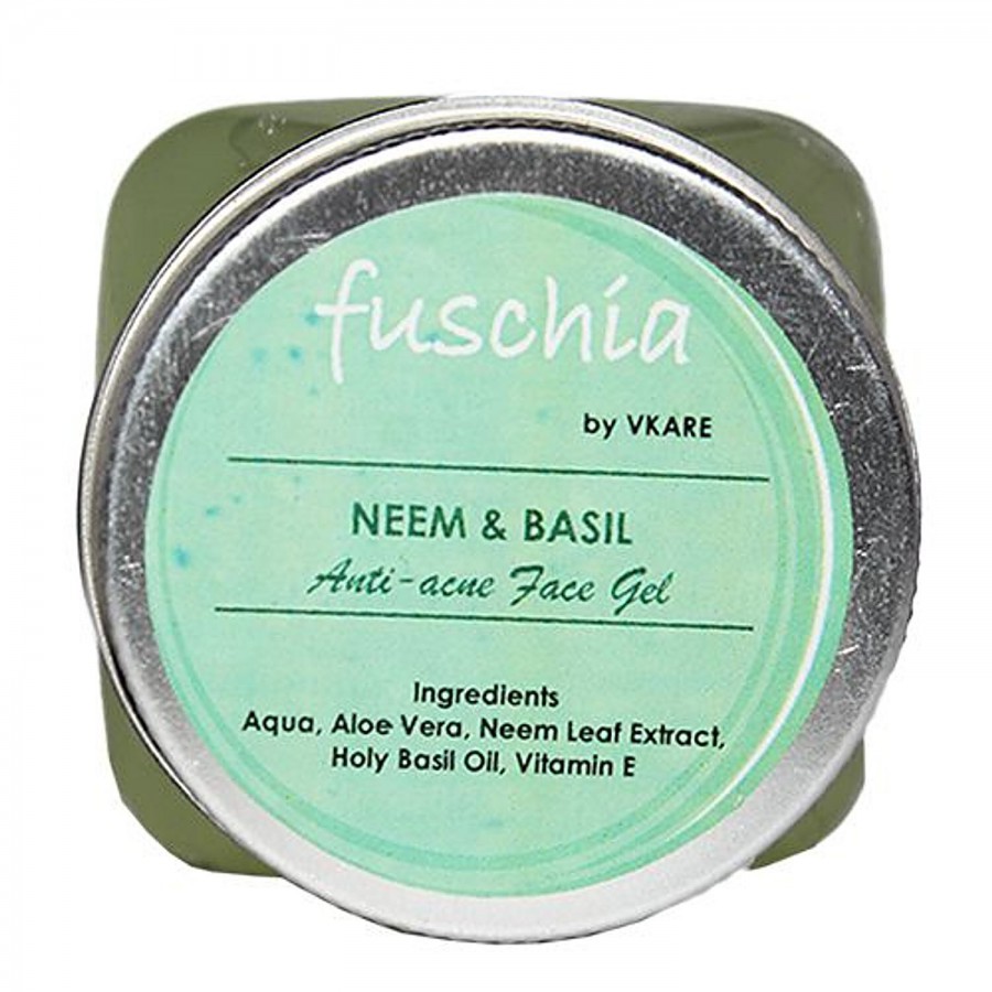 Fuschia Neem & Basil Anti Acne Face Gel