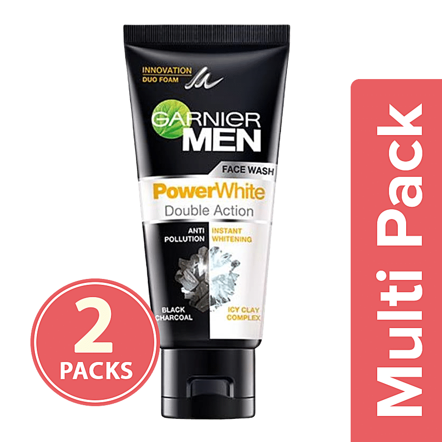 Garnier Men Power White Double Action Face Wash