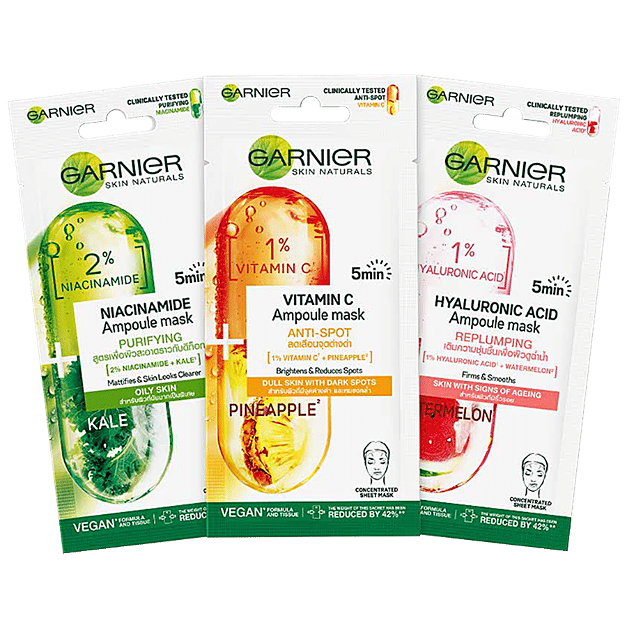 Garnier Skin Naturals - Ampoule Masks