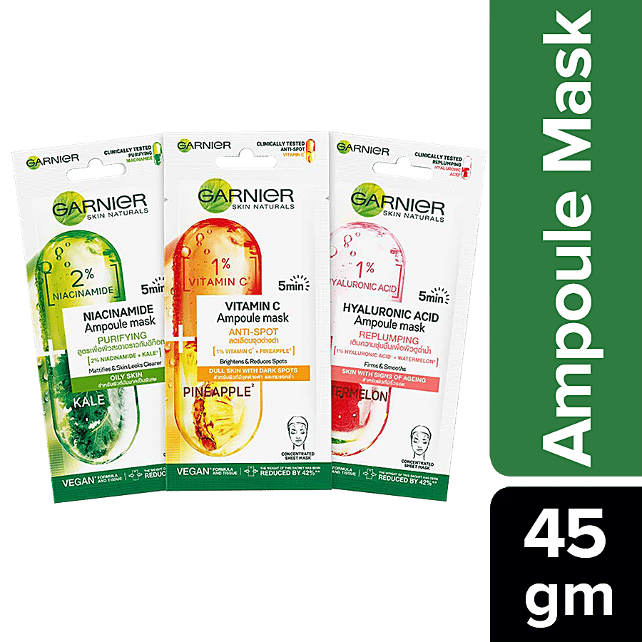 Garnier Skin Naturals - Ampoule Masks