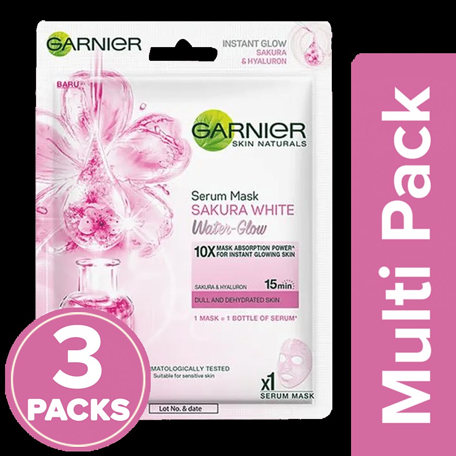 Garnier Serum Sheet Mask - Sakura White