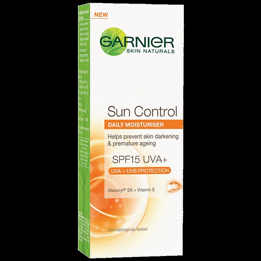 Garnier Skin Naturals - Sun Control Daily Moisturiser SPF 15